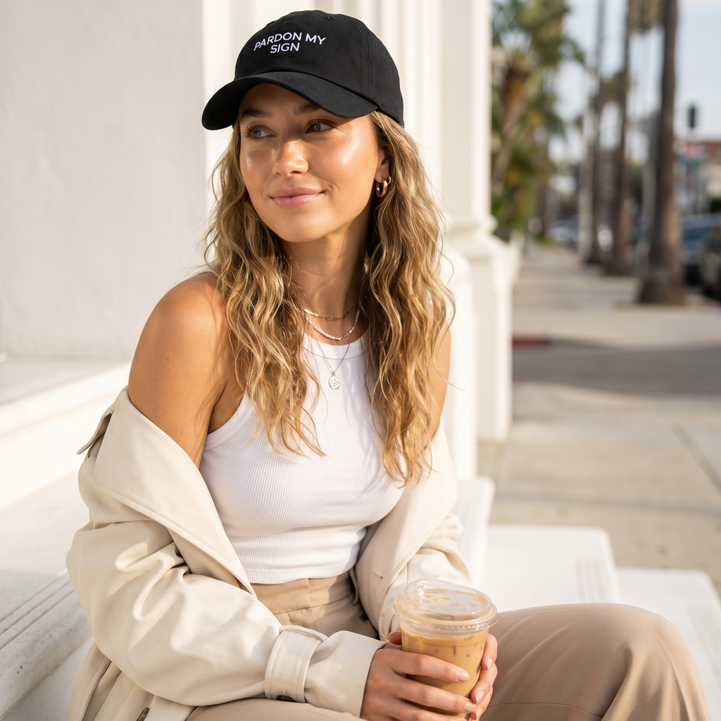 PARDON MY SIGN - SIGNATURE CAP